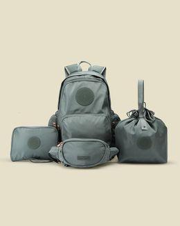 Aabir Sabeel Jade Journey Gift Set - 4 Bags set - Sage Green