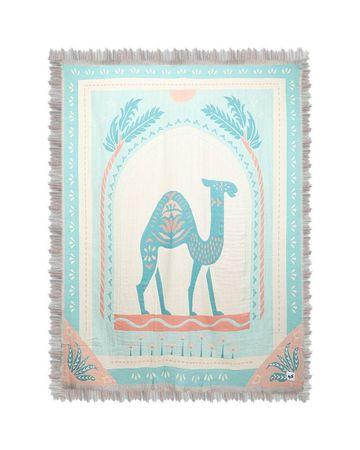 Al Karam Camel Throw Blanket