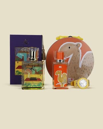 شبابنا هدايا مجموعة عطر جاد + عطر بني