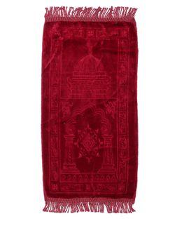 مناسك سجادة صلاة اسفنجية للأطفال - أحمر