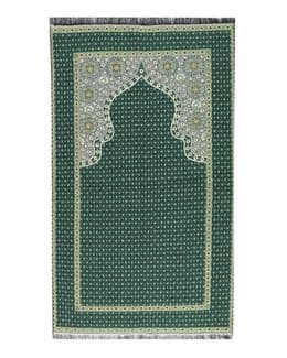 مناسك سجادة صلاة قطنية - أخضر
