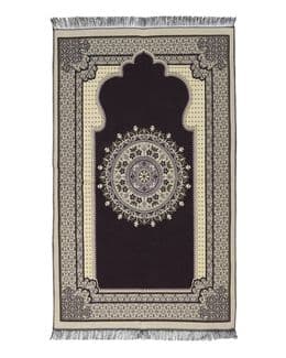 مناسك سجادة صلاة قطنية - بنفسجي