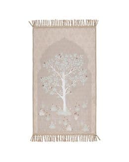 Manasek Taamul Polyester Brown Prayer Mat