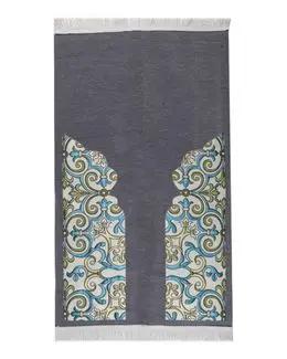 مناسك سجادة صلاة شانيل - رمادي