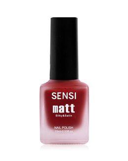 SENSI Matte Nail Polish 65 Maroon