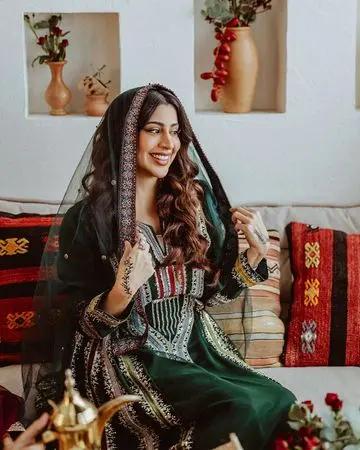 سنسي ملصق حناء (نقشة)