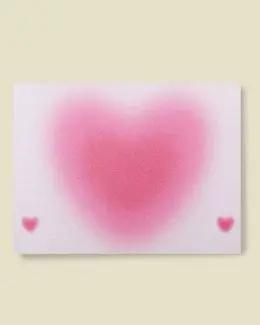 شبابنا بطاقة اهداء بطبعة قلب