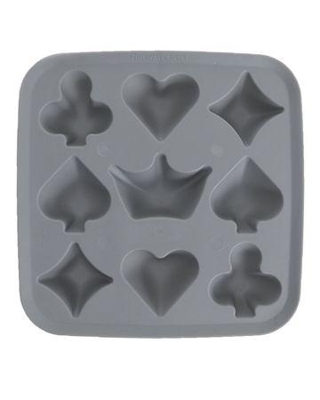 Karam Clubs Ice Tray 401215 (Silver-Toned)