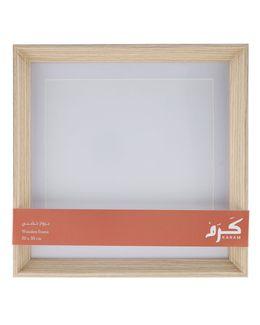 كرم إطار خشبي - 30×30 سم - 8308-2