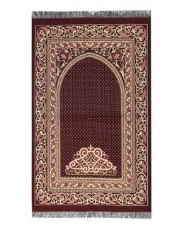 مناسك سجادة صلاة قطنية - أحمر