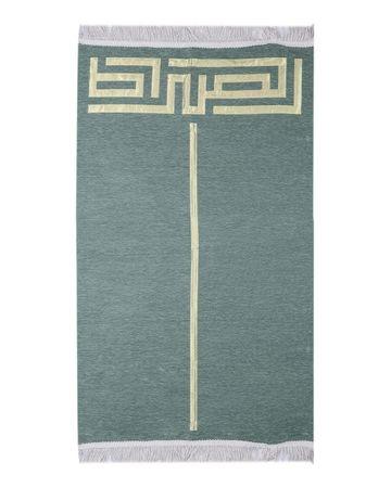Manasek Square Prayer Mat - MNSK_90_E_M5 (Green)