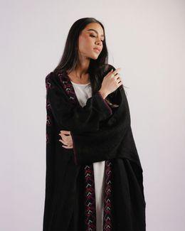 مشكاة عباية مُزن - أسود - 60