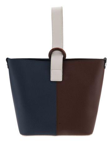 Mishkat Tri-Bag Cocoa Brown Handbag