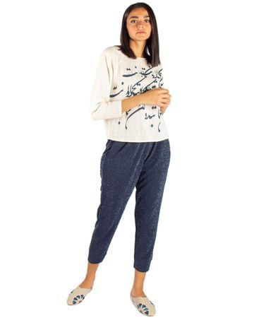 Mishkat Women Blue Glitter Pants - XL