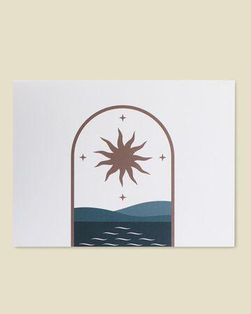 Shababuna The Arch Greeting Card