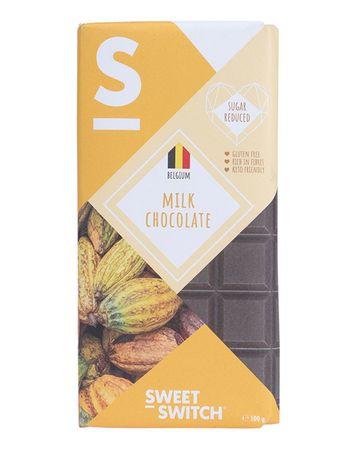 سويت سويتش شوكولاتة الحليب مُحلاة بدون سكر مضاف - 100 جرام