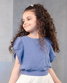 Bunai Root Collection Blue Top TP09002 10-12 Years