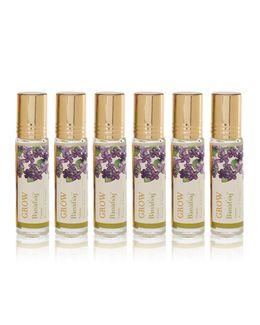 Jad Grow Banafsaj Violette Unisex Roll-On Perfume 10 ml (Pack-of-6)