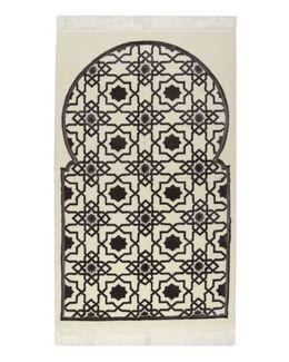 Manasek Aim Acrylic Prayer Mat with Bag (Gray)
