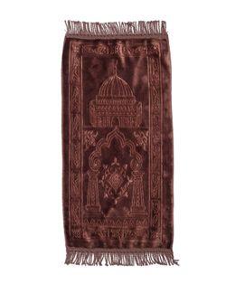 مناسك سجادة صلاة اسفنجية للأطفال - بني داكن