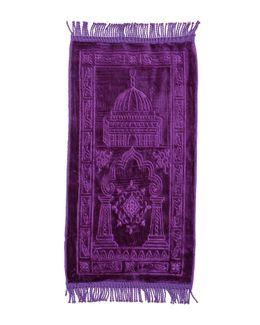 مناسك سجادة صلاة بتصميم اسفنجي للأطفال - بنفسجي