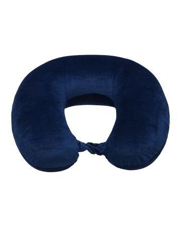 مناسك مخدة الرقبة للسفر - أزرق داكن - WEL3014-4