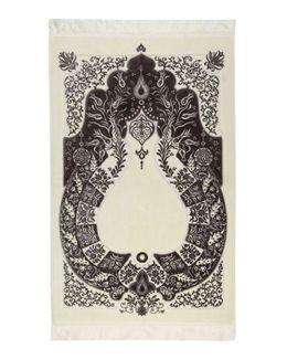 Manasek Guided 007 Prayer Mat with Bag (Gray)