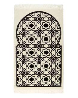 Manasek Aim Acrylic Prayer Mat with Bag (Coffee)
