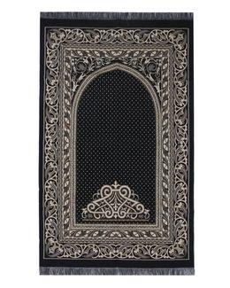 مناسك حقيبة مربعة الشكل مع سجادة صلاة Trust - أسود - 2007D