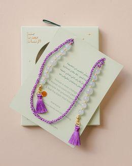 من معدن الإنسان سلسلة الأحجار الطبيعية من الأكوامارين - Al2402-1