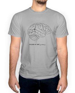 Min Maadan Alensan Men Kind of Lost Gray Printed Round Neck T-shirt - S