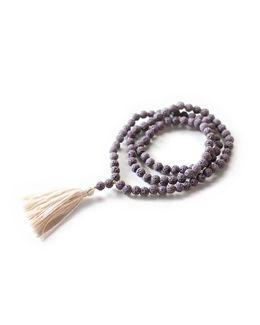 Min Maadan Alensan Lava Beads & Jute Tassel Diffuser Subha Beads