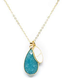 من معدن الإنسان سلسلة الخط العربي بحجر اللولايت الأزرق