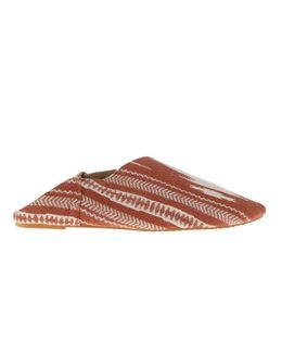 مشكاة حذاء سليبر بابوج للرجال - أبيض - مقاس 43-44 EU