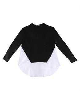 Mishkat Long Sleeves Contrasting Top
