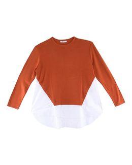 Mishkat Long Sleeves Contrasting Top