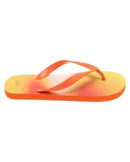 Mishkat Orange Gradient Beach Slippers for Women