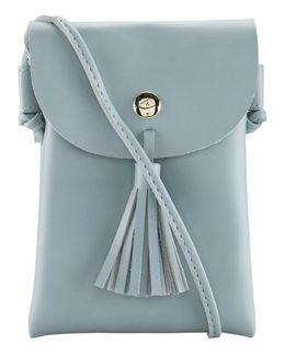 Mishkat PU Leather Sling Bag - Light Blue