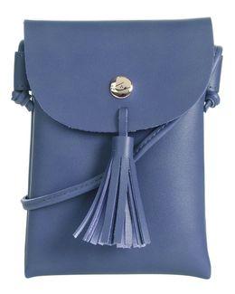 Mishkat PU Leather Sling Bag - Dark Blue