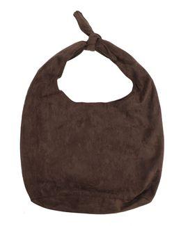 مشكاة حقيبة باكت مخملية - بني - S-68278