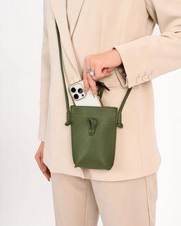 Mishkat The Sling Cross body bag Vegan Leather – Small – Green–  Women