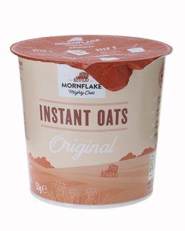 Morn Flake Oats2Go Pots Traditional Porridge Original 53g