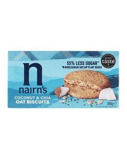 Nairn'S E-Coconut & Chia Oat Biscuits 200g