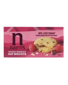 Nairn'S E-Mixed Berry Oat Biscuits 200g