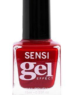 SENSI Gel Effect Glossy Nail Polish #17 Maroon
