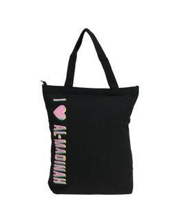 شبابنا x هناك شنطة توت (انا احب المدينة المنورة) بقماش كانفاس - TA0005-4