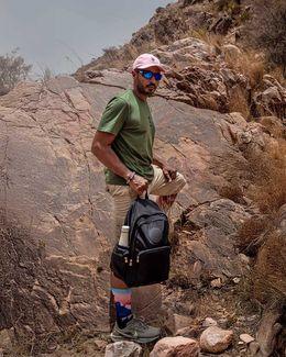 شبابنا × عابر سبيل حقيبة ظهر - أسود