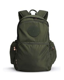 شبابنا × عابر سبيل حقيبة ظهر - أخضر داكن