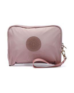 شبابنا x عابر سبيل حقيبة باوتش - وردي - مقاس واحد