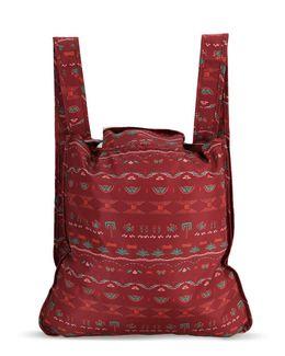Shababuna x HNAK Foldable Multi-use Bag - Red & Multicolor